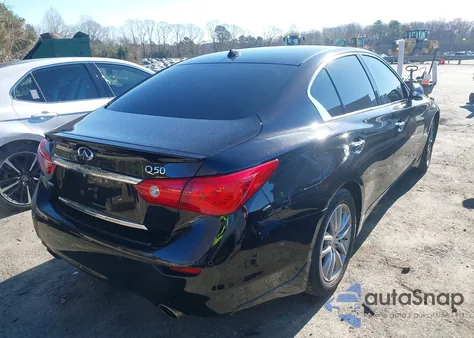2015 Infiniti Q50 Premium/Sport from USA, damaged, VIN JN1BV7AR7FM393435